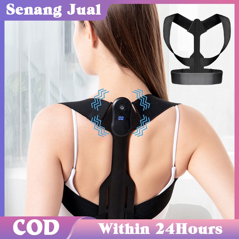 Sabuk Punggung Anti Bungkuk / Alat Anti Bungkuk Dengan Sensor Kejut / Penyangga Punggung Bungkuk