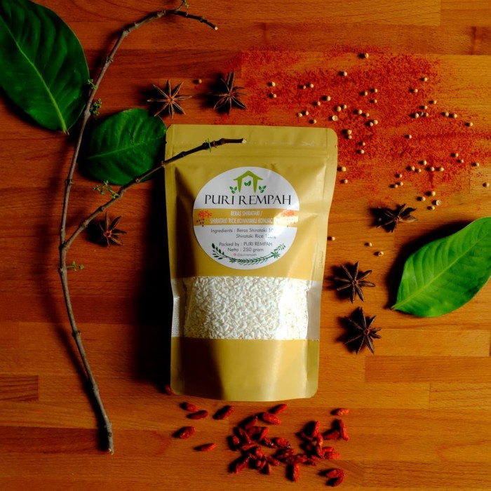 

Beras Shirataki / Shirataki Rice Konnyaku Konjac Keto