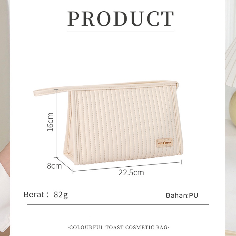 Tas Kosmetik Pouch Travel / Tas Kosmetik Pouch /Tas Make Up Wanita/ Tas Make Up Travel Pouch