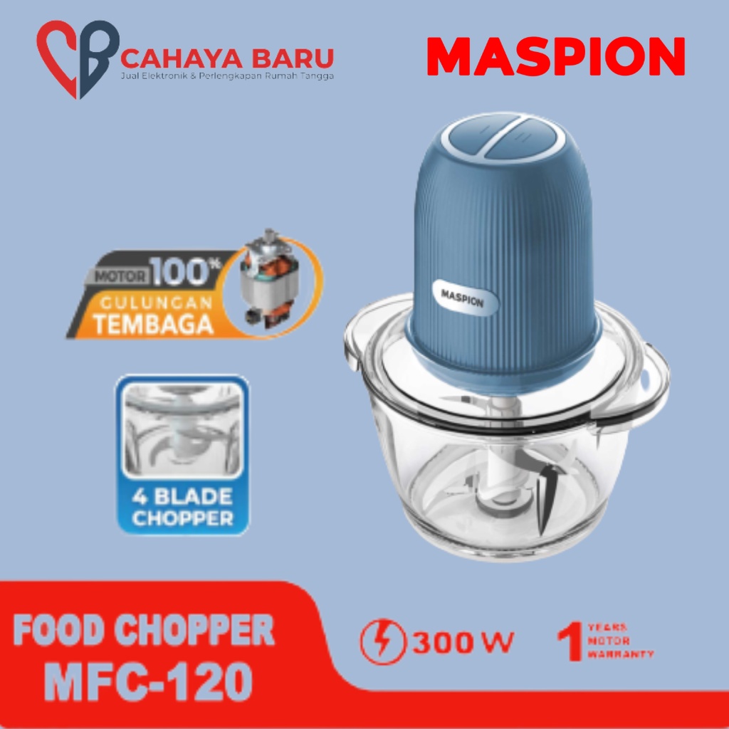 MASPION FOOD CHOPPER MFC-120GL