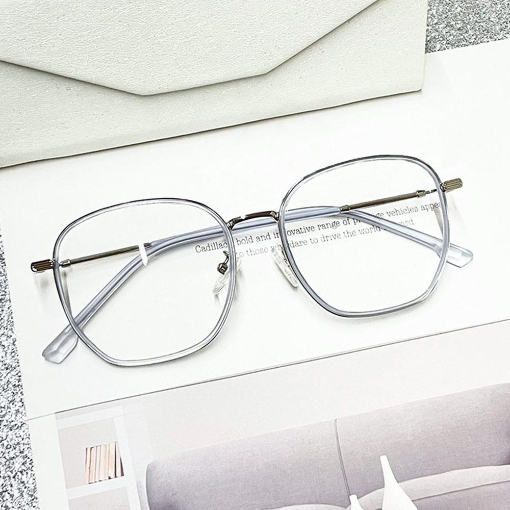 Nanas Anti-Cahaya Biru Kacamata Mode Perlindungan Mata Tahan Lama Bingkai Sangat Ringan