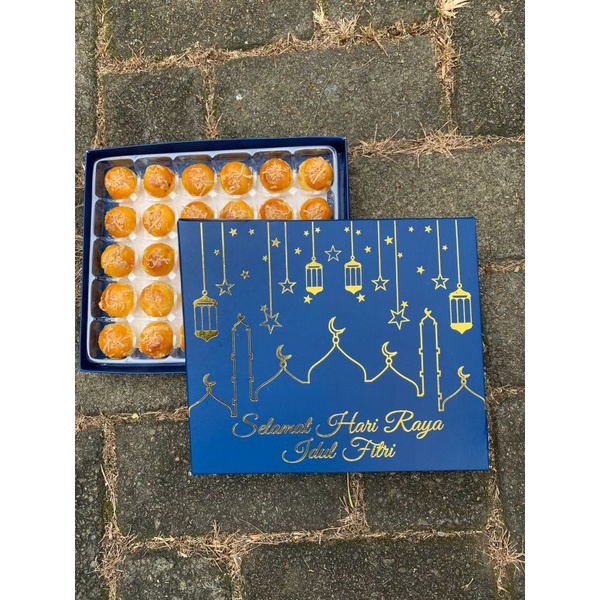 Box Sekat Nastar Lebaran / Dus Kue Sekat Lebaran Idul Fitri / Box Nastar