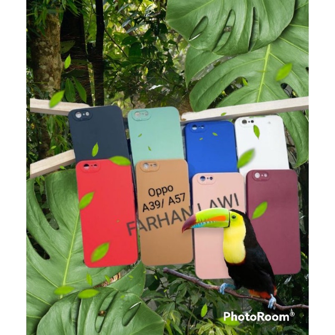 SOFT CASE OPPO A39/ A57 CASE MACARON PRO CAMERA