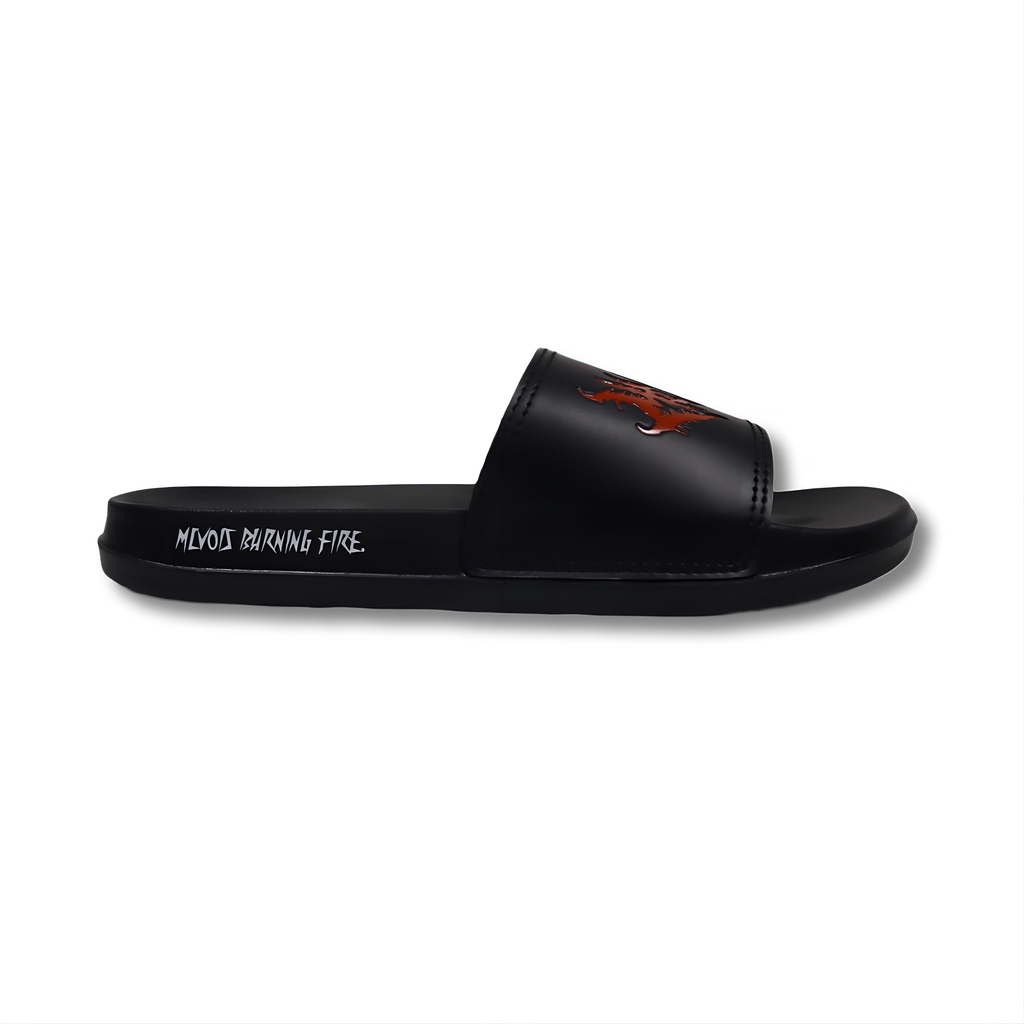 Mcvois Sandal Pria Slide Sandal Slip On RootFont Anti Licin