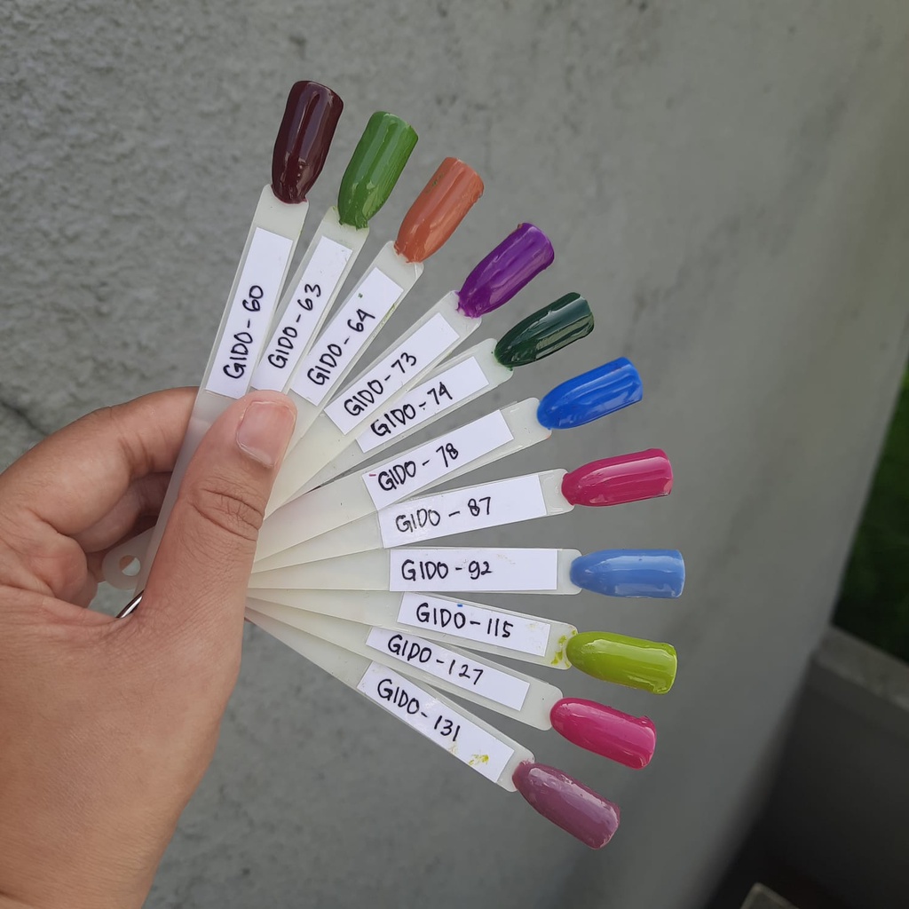 GELISH IDO GIDO Kutek soak Off Gel Nail Polish no 131-420 / Kutek UV LED