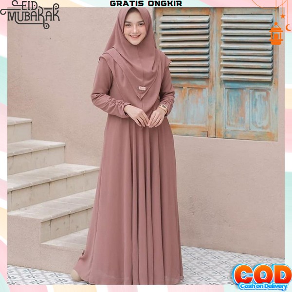 Bj Terbaru2023 Buju Terbaru 2023 Maxi Simple Korean Style Baju Gamis Kekinian Bsju Games Wanita Casu