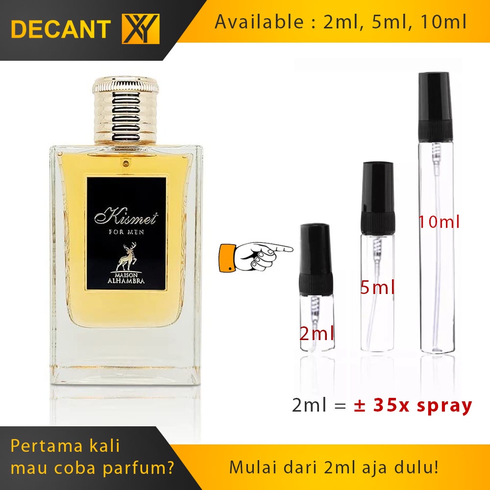 Decant Parfum Maison Alhambra Kismet Men