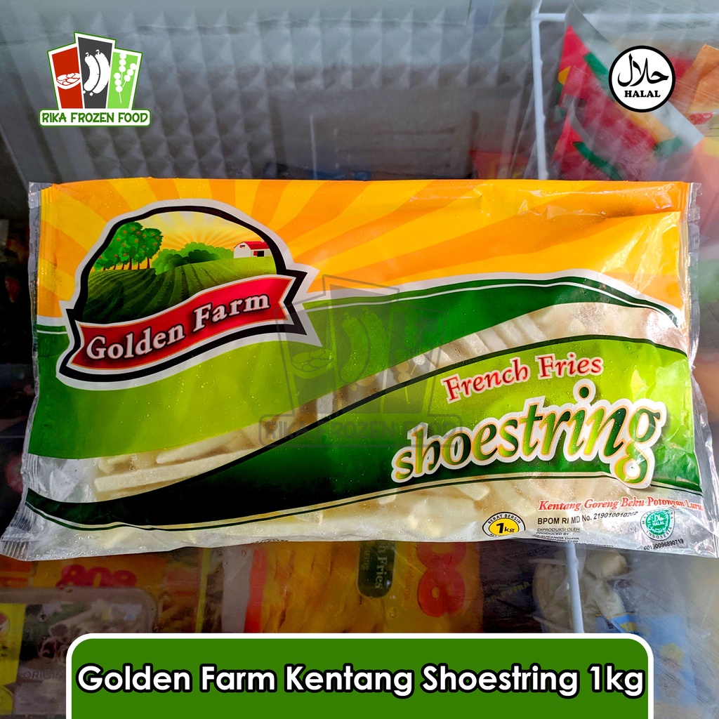 

Golden Farm Shoestring / Kentang Goreng 1 kg