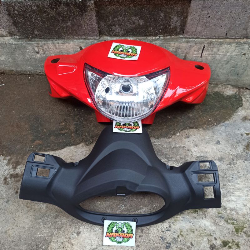 COVER BATOK DEPAN BELAKANG SMASH NEW HEADLAMP SUZUKI SMASH NEW TOTOK BATOK SMASH NEW REFLEKTOR SUZUK