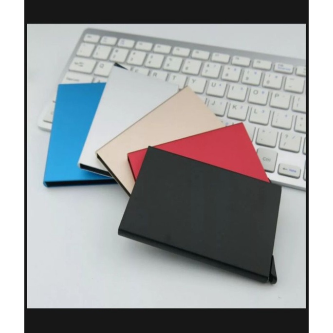 Card Holder Aluminium / Pop Up Card Holder