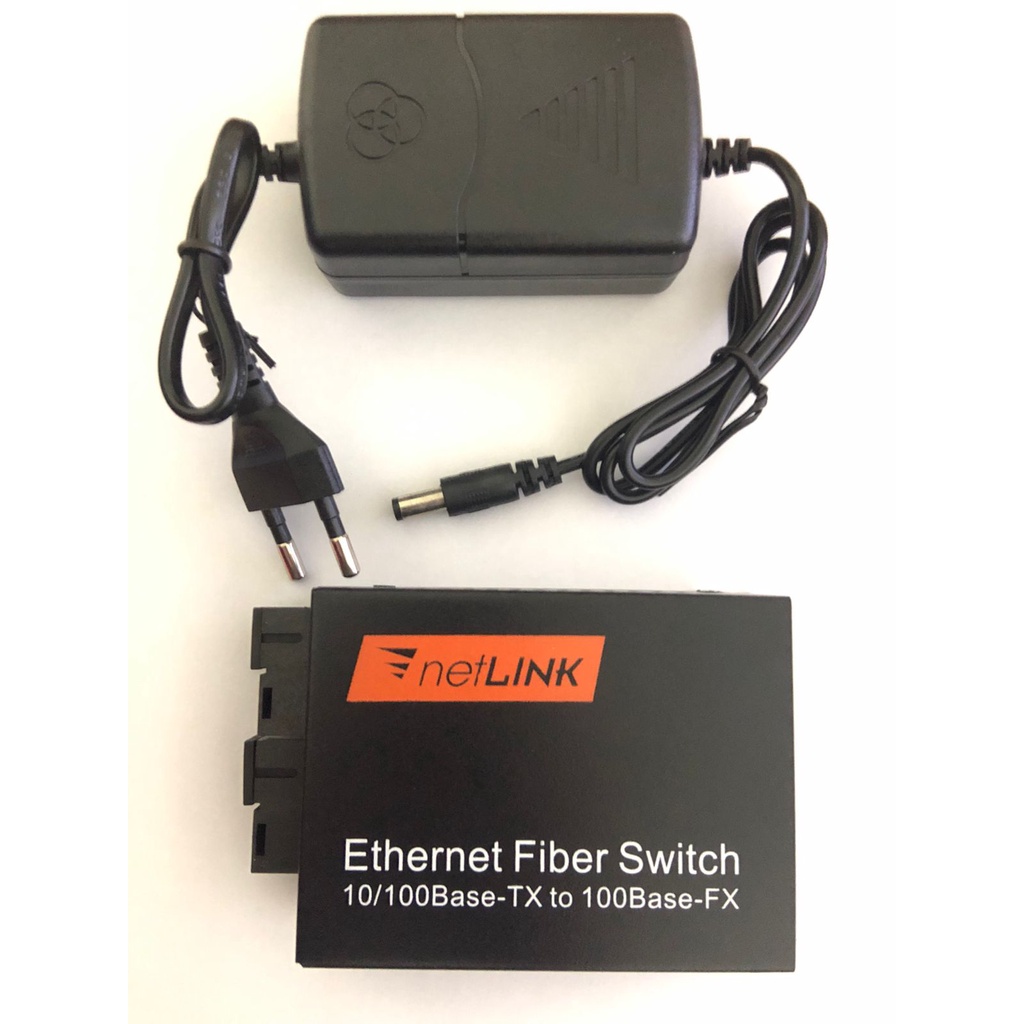 Fiber optic to rj45 media converter Netlink 2 Lan 2 fo 10/100Mbps ethernet optical sc switch