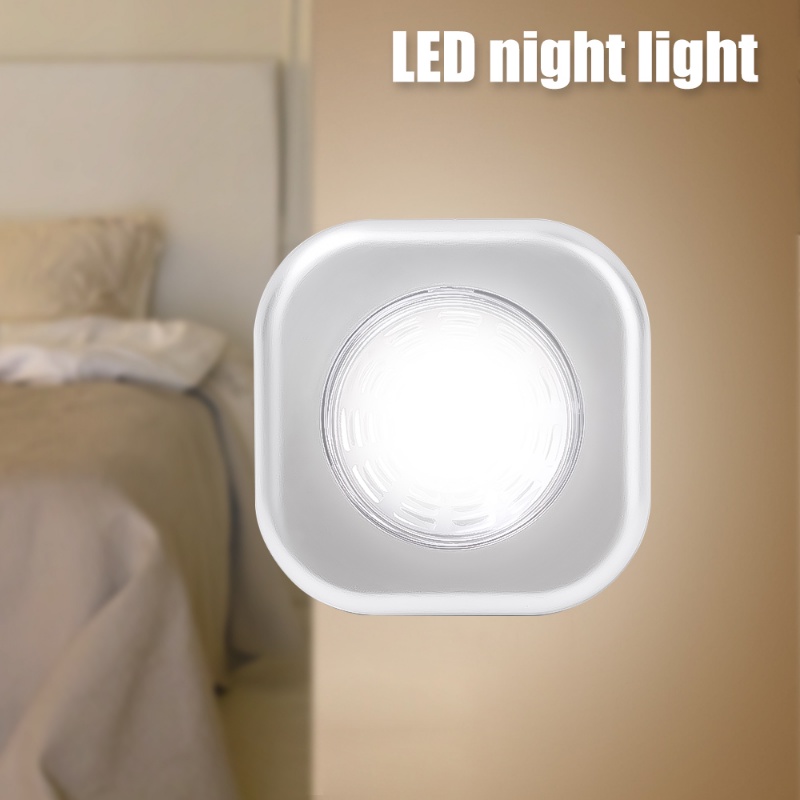 Untuk Lemari Kabinet Lemari Tangga Lemari Lorong Lemari Laci Ditempel-Anywhere Tenaga Baterai Ultra Bright LED Night Light LED Lampu Dinding Indoor Cahaya Putih Sentuh Terkontrol