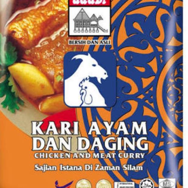 

Diskon Kari ayam dan daging adabi 250 gram promo Harga Termurah ⌒-⌒