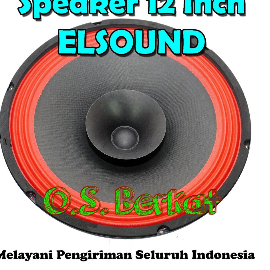 ♂ Woofer Fullrange 12" / Speaker Bass 12 in / Woofer Elsound 12 Inch / Woofer Speaker Full range ◌