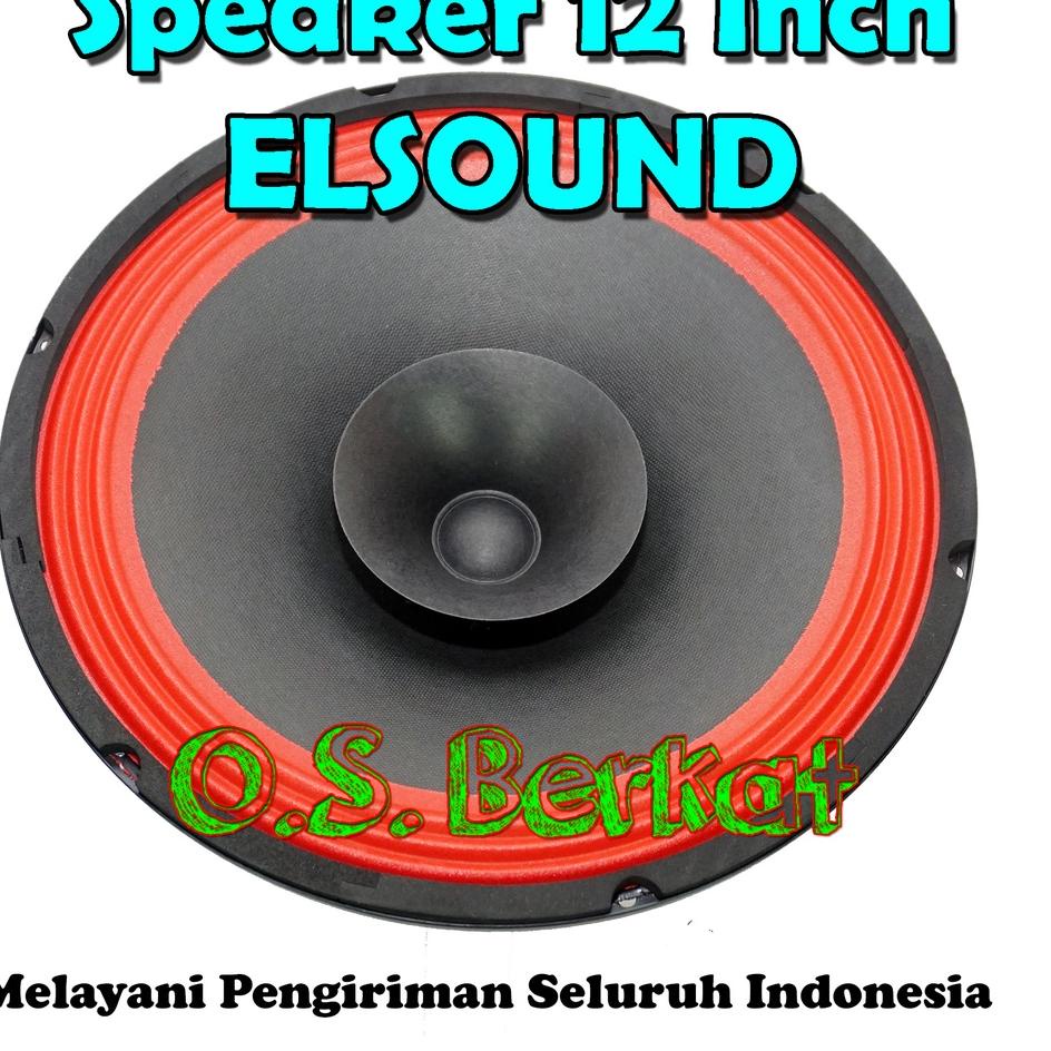 ♂ Woofer Fullrange 12" / Speaker Bass 12 in / Woofer Elsound 12 Inch / Woofer Speaker Full range ◌