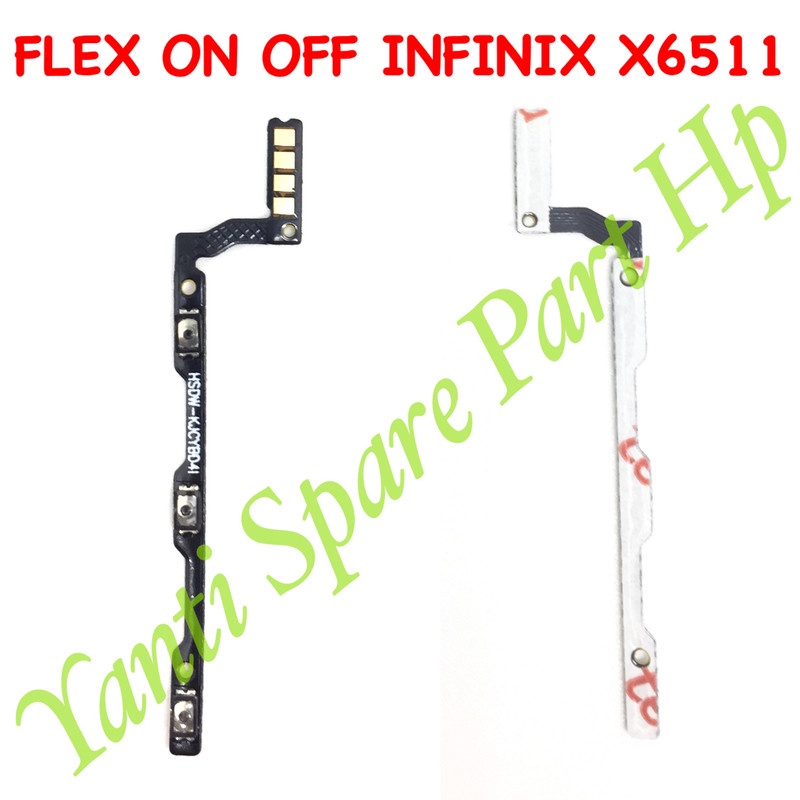 Flexible On Off Infinix Smart 6 X6511 Original Terlaris New