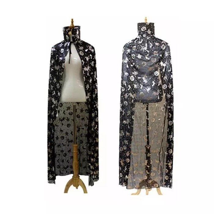 JUBAH PENYIHIR 120CM HARRY POTTER HOGWARTS HALLOWEEN NENEK SIHIR SULAP