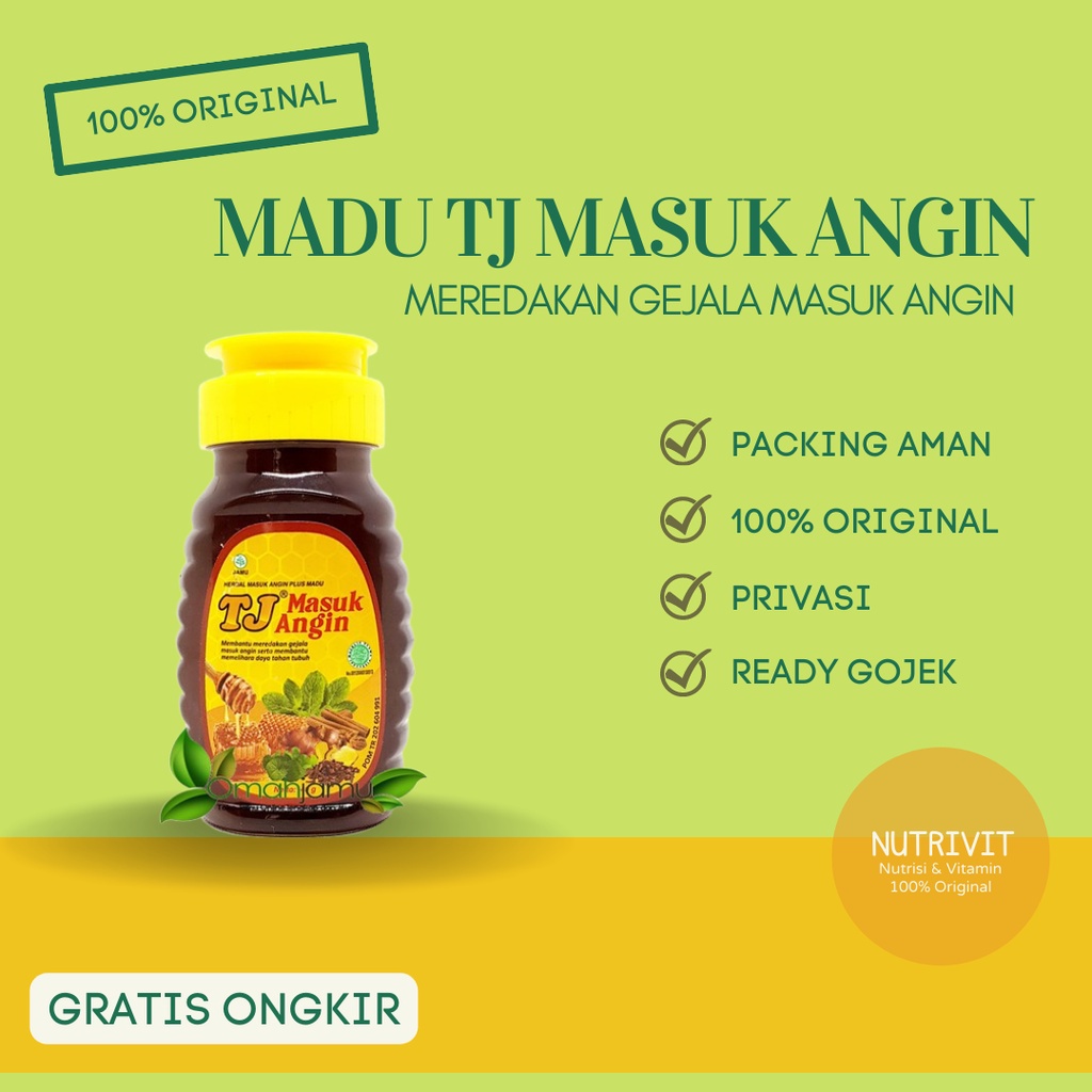 

MADU TJ MASUK ANGIN 140 Gr