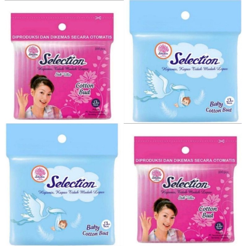Morinz Selection Medisoft Cotton Bud Kapas Korek Kuping REFILL - isi 100s