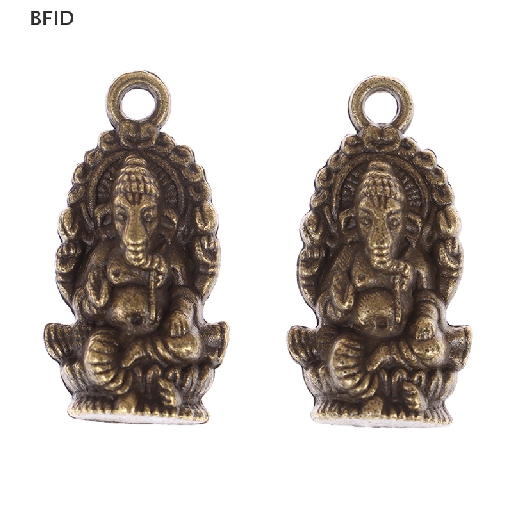 [BFID] 10pcs Thailand Ganesha Ch Antik Alloy Buddha Ch Diy Perhiasan Liontin [ID]