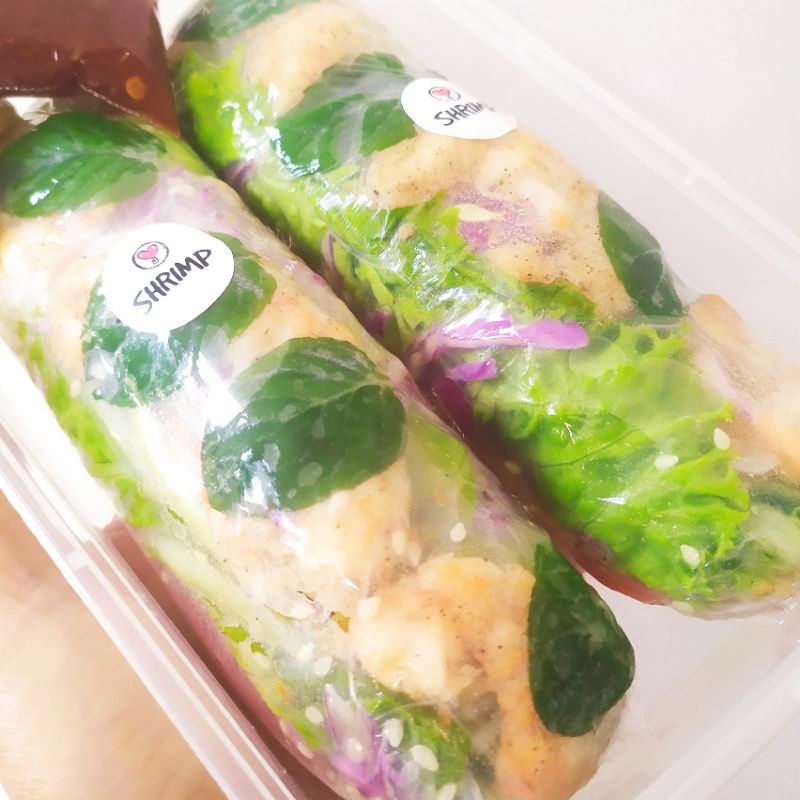 

PAKET SHRIMP - Jumbo/Super Besar & Regular - Salad Roll/Vietnam Spring Roll/Veggie Roll