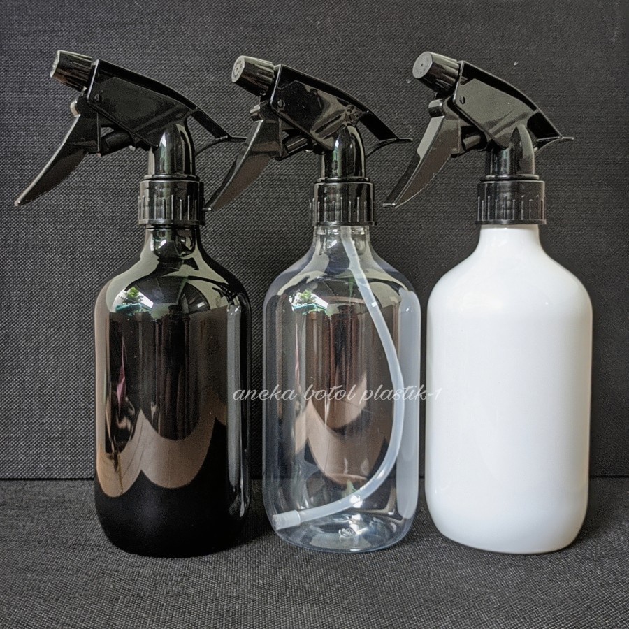 Botol Spray Triger 500ml Tutup Hitam Big Triger Spray Tembak / Botol Spray 500ml
