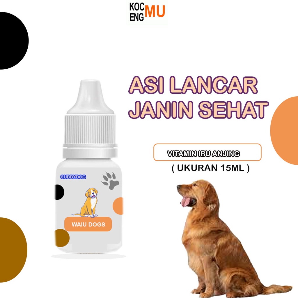 Vitamin Anjing Menyusui Vitamin Anjing Hamil Tetes Cubbydog (15ml)