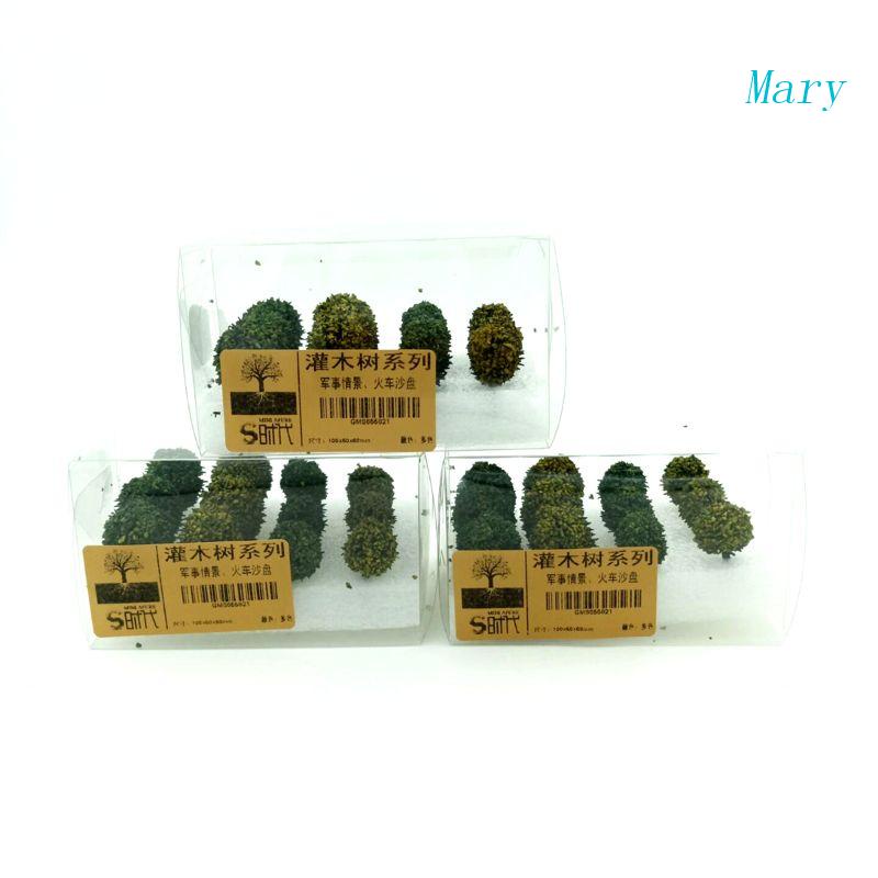 Mary Semak DIY Miniatur Landscape Bahan Konstruksi Cluster Model Militer