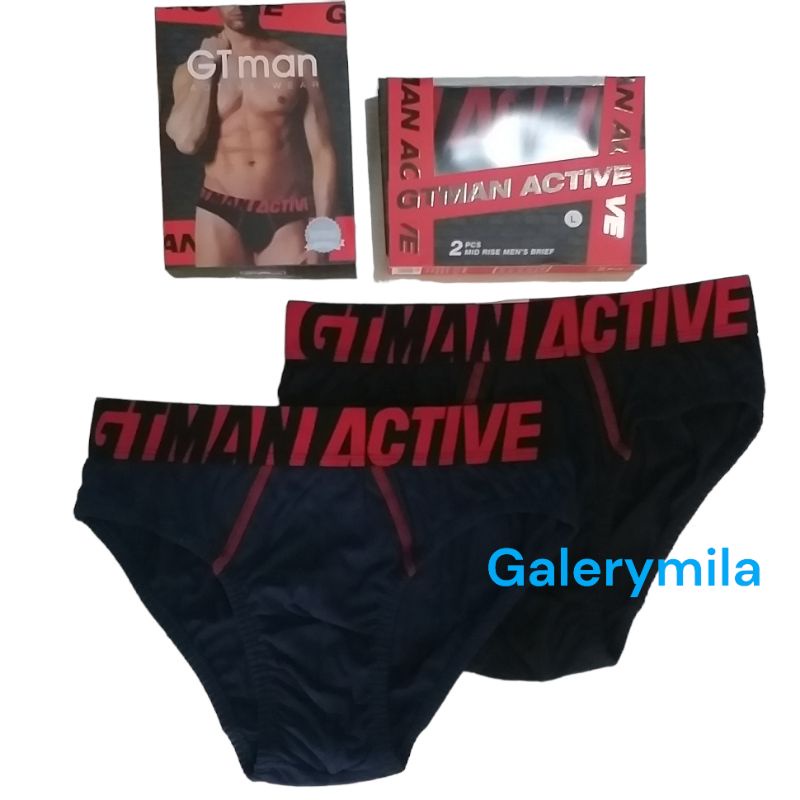 ISI 2 PCS_ CELANA DALAM GTMAN/ CD GTMAN PRIA DEWASA