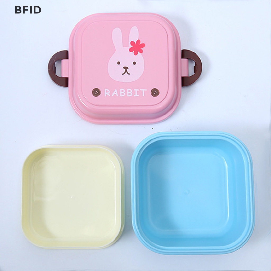 [BFID] Lunch Box Makanan Anak Snack Box Layers Lunchbox Wadah Microwave Portable [ID]