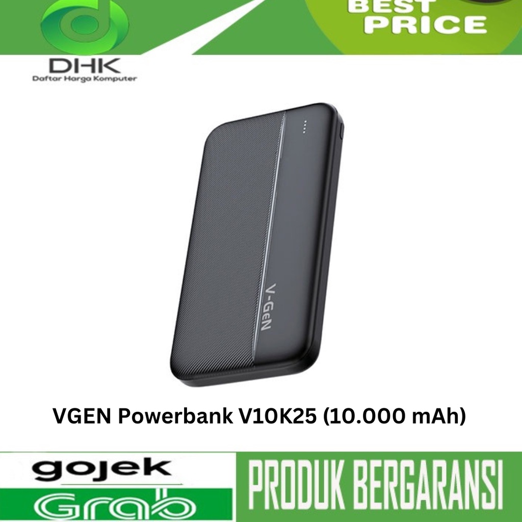 Powerbank Vgen V10K25 (10.000 mAh)