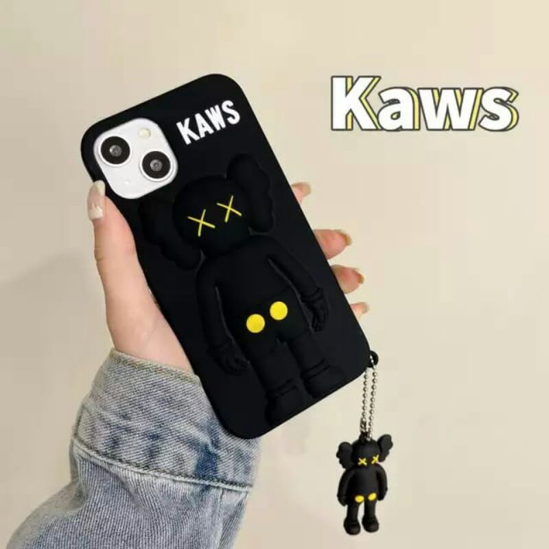 Softcase KAWS 3D Silicone For lPH0NE 6 - 14 PM (no mini)