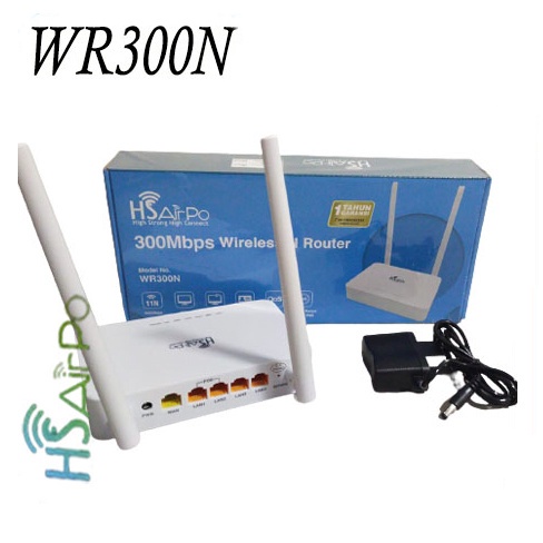 HS AIRPO WR300N 300Mbps WIRELESS N ROUTER