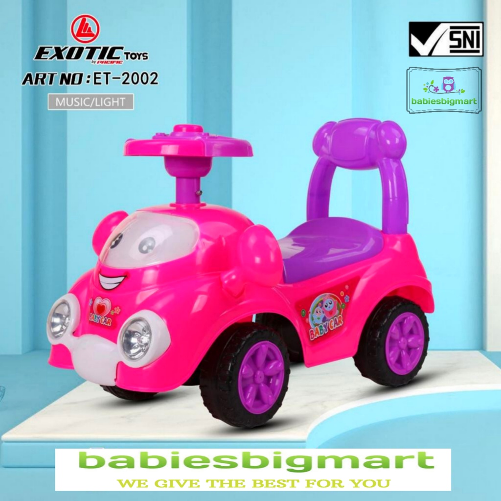 Mainan anak Swing Car mode Ride On Exotic ET 2002