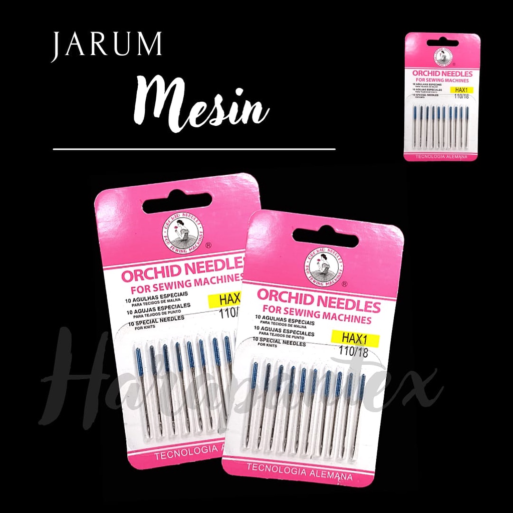 Jarum Orchid Jarum Mesin Jahit Anti Loncat Jarum Kaos Orchid