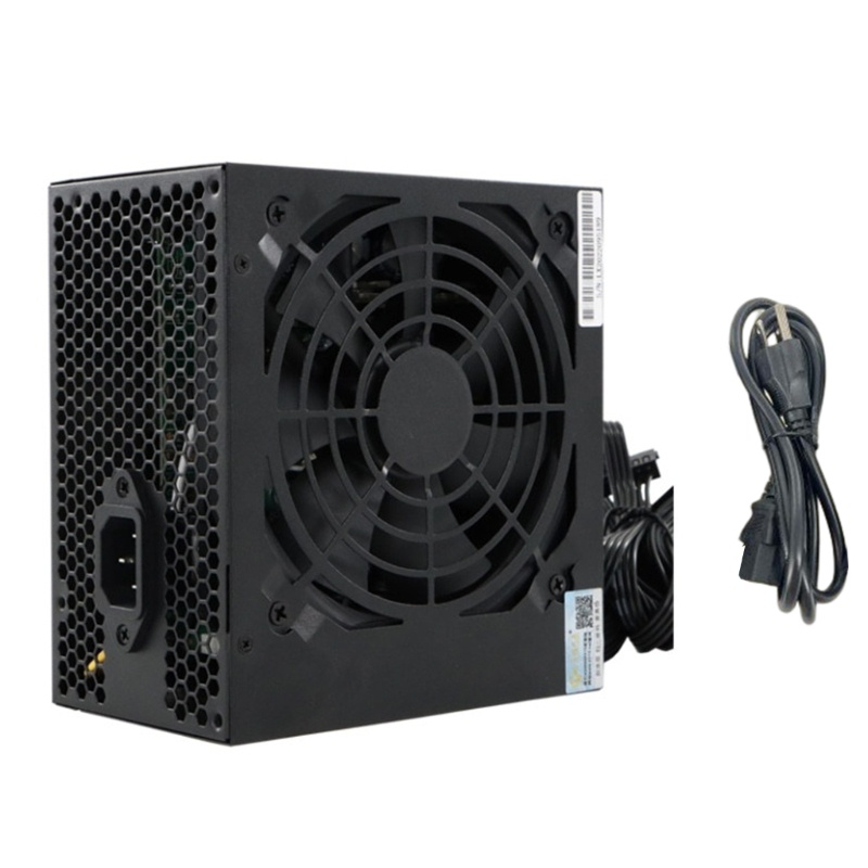 Zzz PSU Rated-250W Power Supply Komputer Desktop 24Pin ATX 12V Sumber Komputer PC