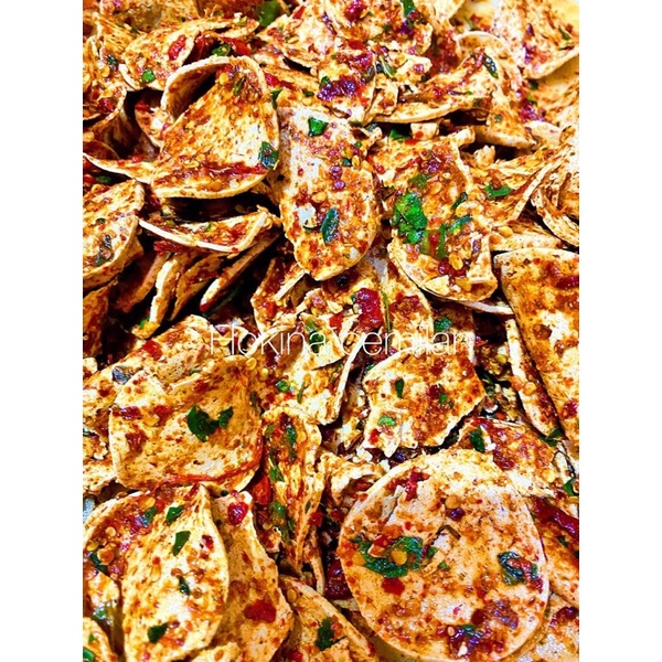 BASRENG KOIN PEDAS DAUN JERUK 500 GRAM