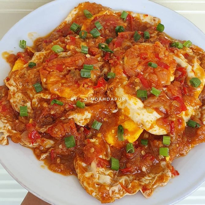 

Telor Ceplok Balado 250 gr