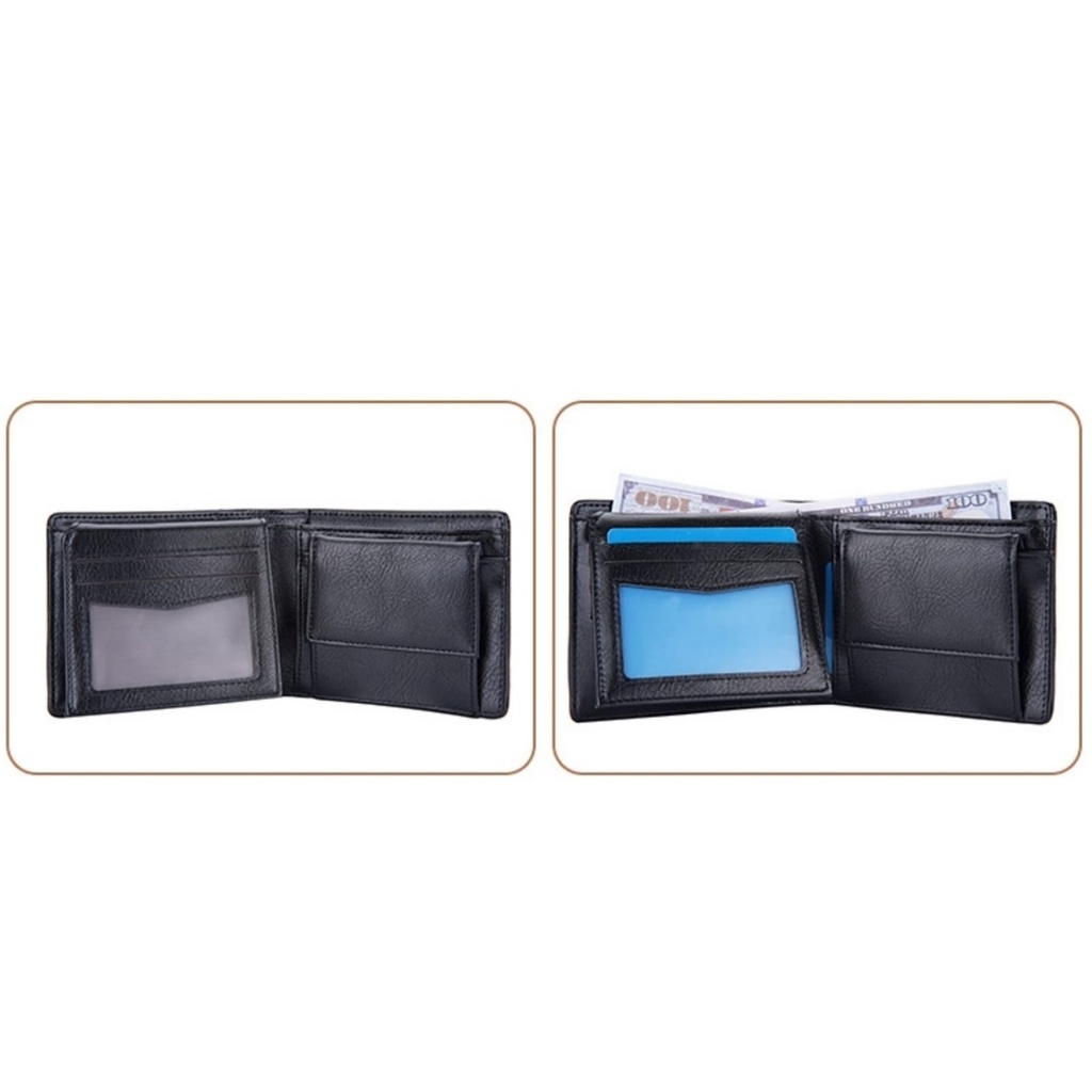 DOMPET LIPAT PRIA BAELLERRY KULIT HITAM SLOT KARTU UANG PENDEK ROUTE WA630B5 KECIL COWOK KEREN BRANDED MURAH REMAJA KEKINIAN ELEGAN