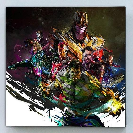 Poster Avengers Endgame / Dekorasi Rumah / Poster Marvel (AV010)