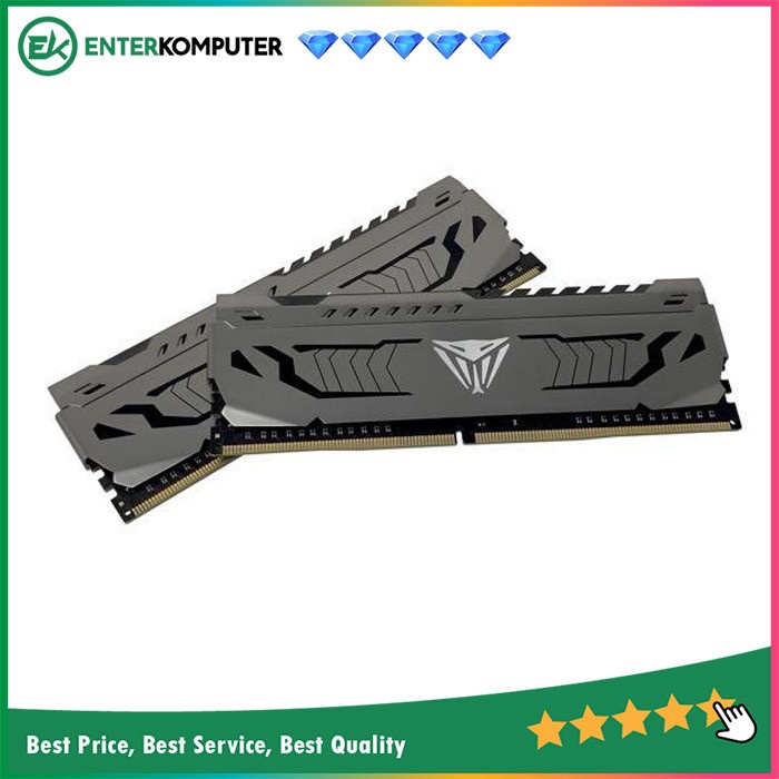 Patriot DDR4 Viper Steel Series PC32000 (2x8GB) - PVS4 16G 400 C9K