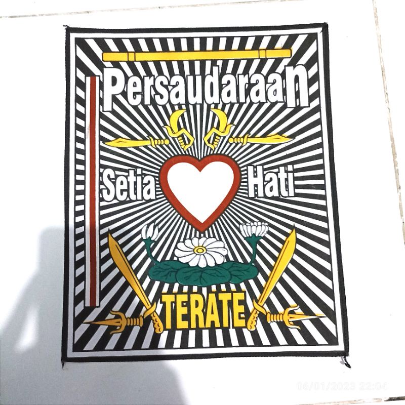 (GRATIS STIKER) BED PUNGGUNG SABLON PSHT