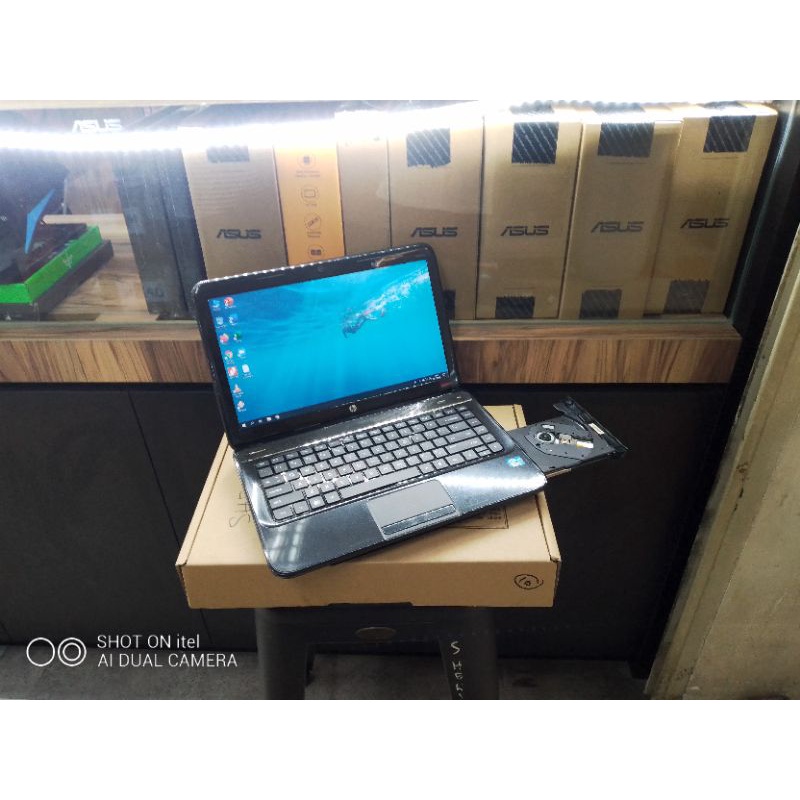 LAPTOP LETOP SEKEN BEKAS SECOND BEKAS HP CORE I3 RAM 4GB 4 GB SSD 128 GB  14 inch MURAH SIAP  PAKAI
