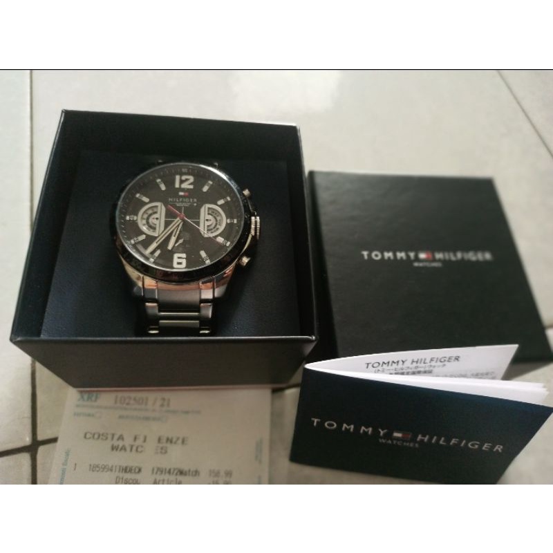 Jam Tangan Tommy Hilfiger Original Second like new bukan preloved