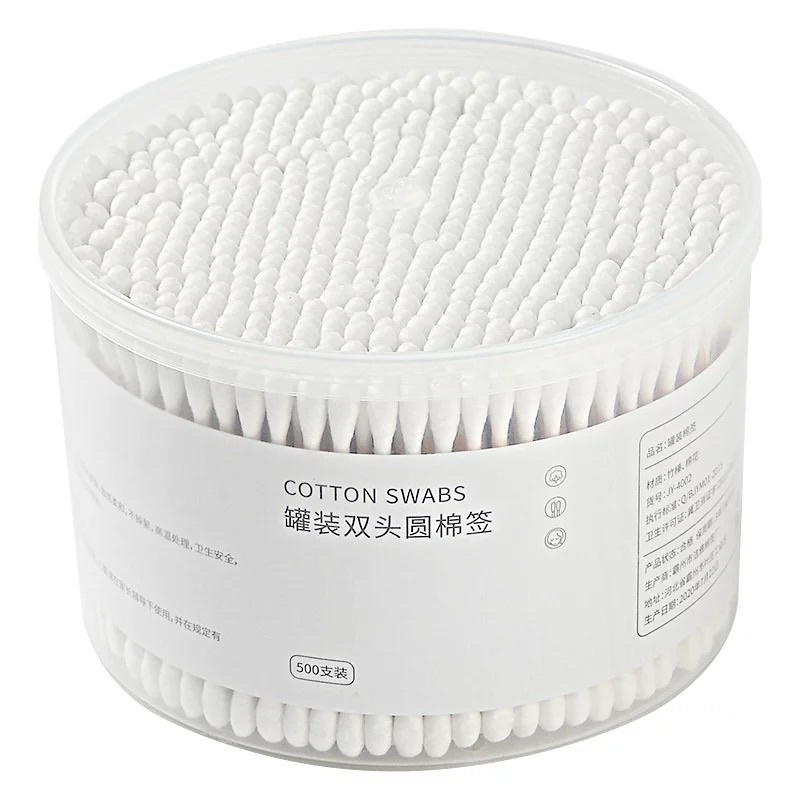 Cotton Swab 500pcs Cotton Buds Bamboo Stick