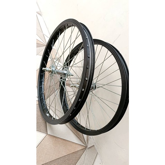 Velg SEPEDA 20 INCH WHELLSET Wheelset  406 / 36 HOLE DOUBLE WALL ARAYA / EXOTIC LIPAT MINION MINITRE