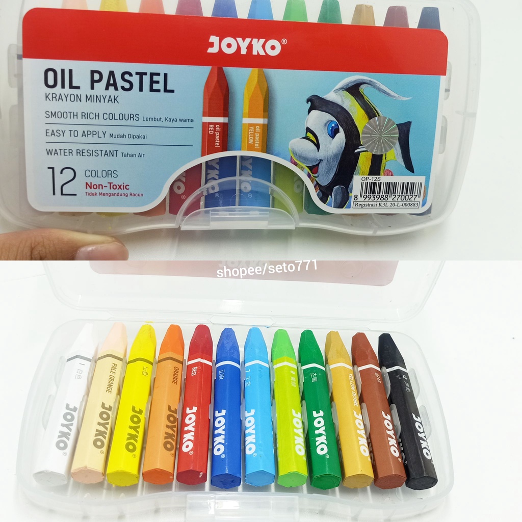 

Alat Bergambar Mewarnai Jokyo Oil Pastel Cryon Crayon