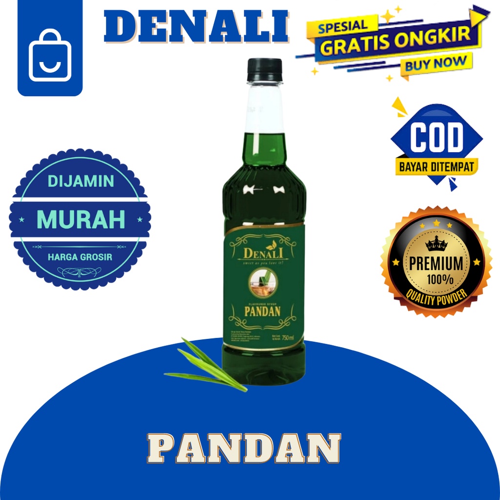 

DENALI SYRUP PANDAN SIRUP RASA DAUN PANDANUS KEKINIAN