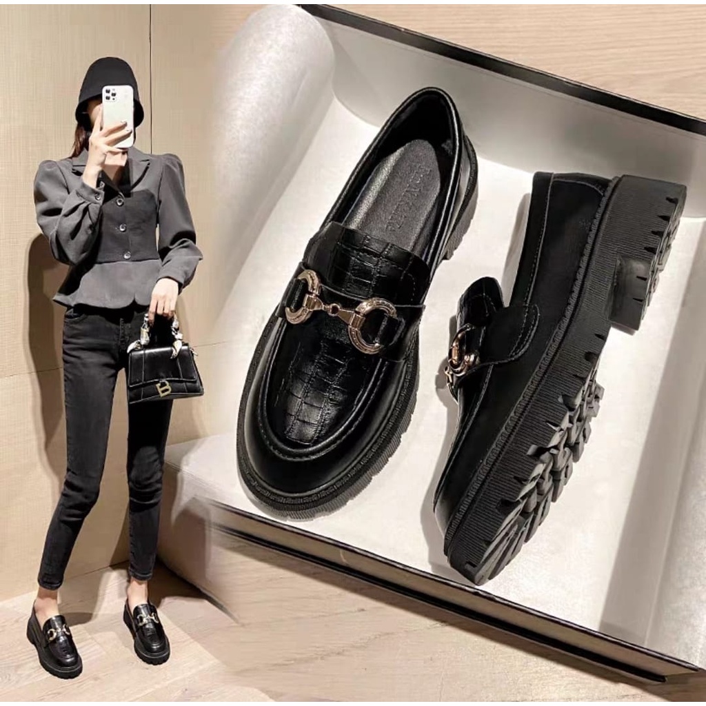 Sepatu loafers Wanita / Sepatu Docmart CROCO Premium CRP 0229