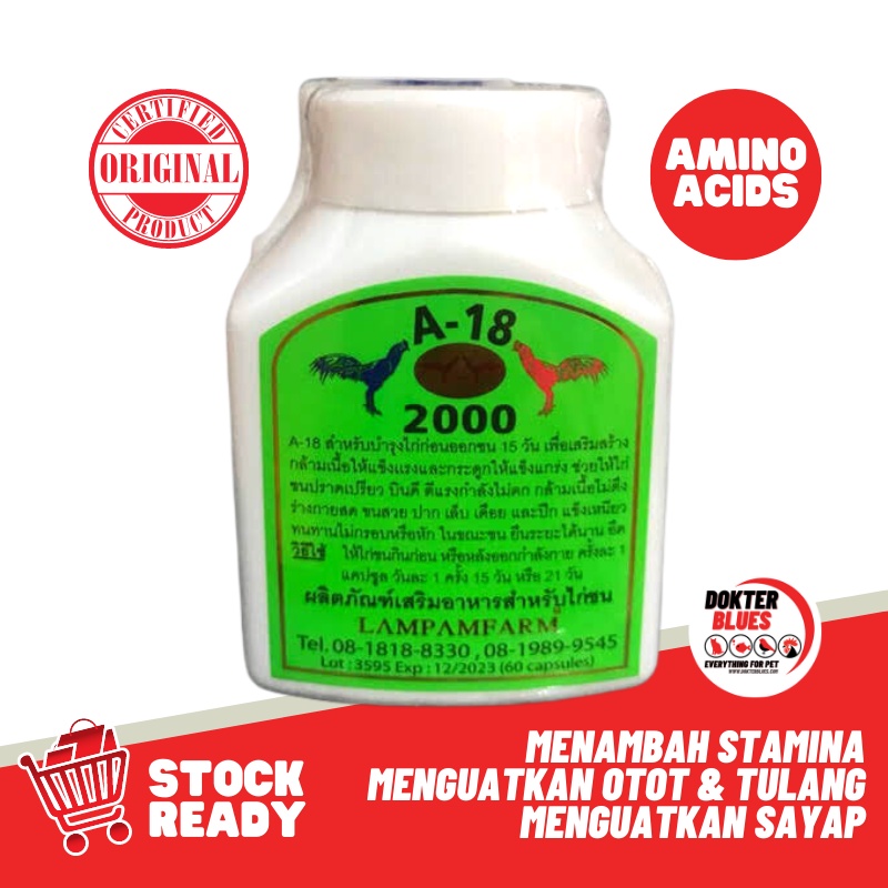 Vitamin Ayam LAMPAM A-18/A18 Amino Acids